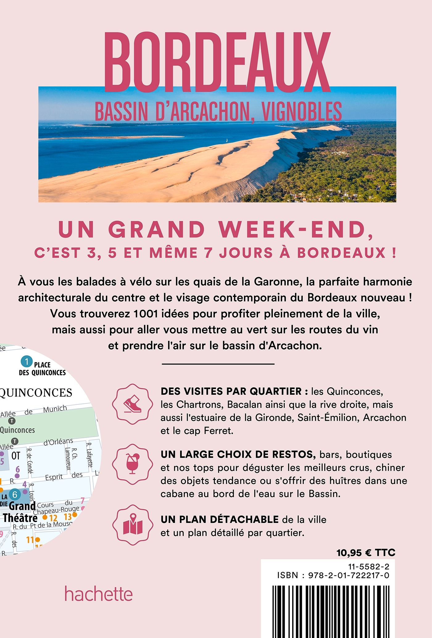 Bordeaux, bassin d'Arcachon, vignobles Guide Un Grand Week-end -  ,   - HACHETTE TOURI