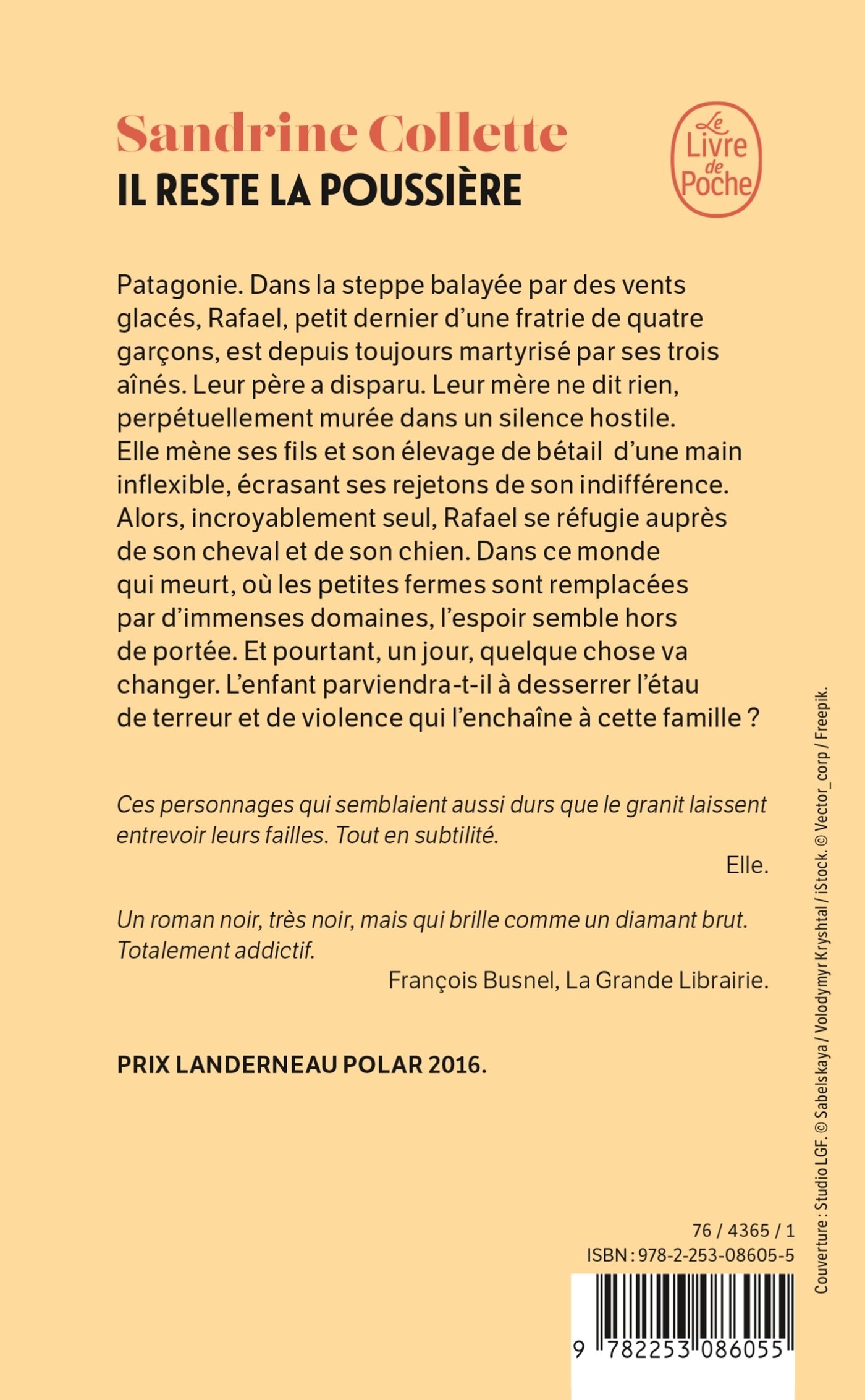 Il reste la poussière - Sandrine Collette, Sandrine Collette - LGF