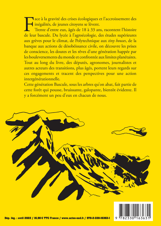 Basculons ! Cahier militant - Maxime Ollivier, Tanguy Descamps, Romane Rostoll - ACTES SUD